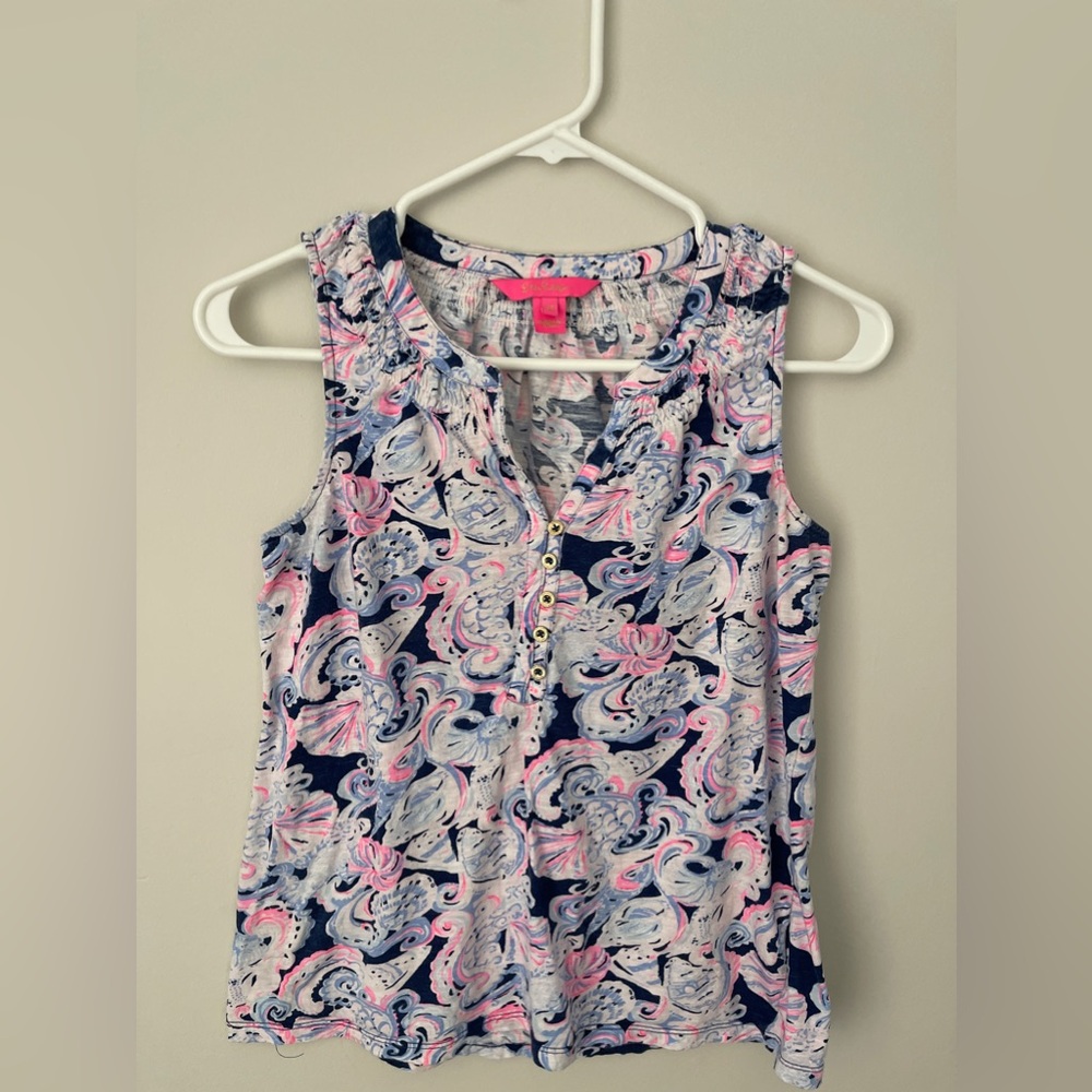 Lilly Pulitzer tank size XS